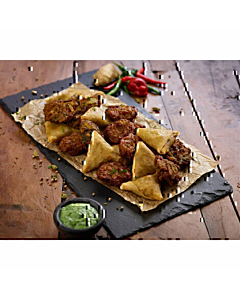Menuserve Frozen Gluten Free Vegan Indian Snack Selection