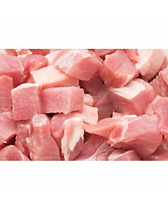 Frozen Uncooked British Diced Pork Shoulder