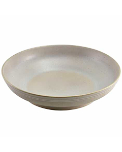 Terra Stoneware Antigo Barley Coupe Bowl 27.5cm