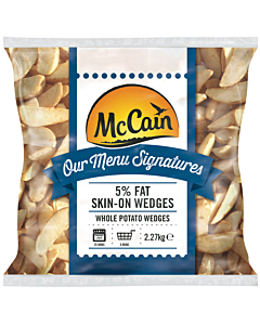 McCain Menu Signatures 5% Fat Skin On Potato Wedges
