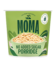 Moma Gluten Free Jumbo Oat Plain Porridge Pots