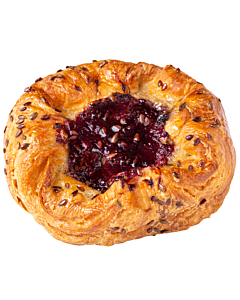 Bridor Frozen Cherry & Linseed Crowns