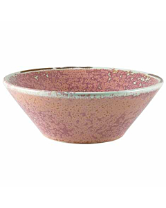 Terra Porcelain Rose Conical Bowl 14cm