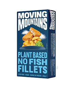 Moving Mountains Frozen Vegan Plant-Based Fish Fillet