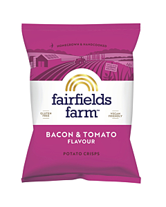 Fairfields Farm Bacon & Tomato Crisps