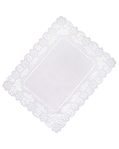 White Lace Tray Papers