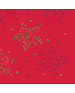 Swantex Merry & Bright Red Christmas Napkins 33cm 2ply