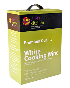 Chefs Kitchen Reduced Alcohol White Cooking Wine