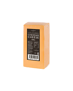Caterfood Coloured Mild Cheddar 2.5kg
