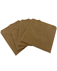 Zeus Packaging Kraft Square Paper Bag 175mm