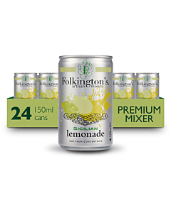 Folkingtons Sicilian Clear Lemonade Mini Cans