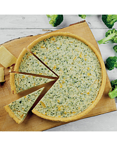 Menuserve Frozen Cheese & Broccoli Quiche 11inch