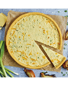 Menuserve Frozen Cheese & Onion Quiche 11inch