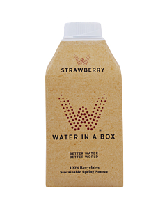 Framptons Water in a Box Strawberry Spring Water