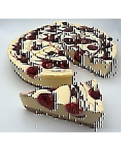 Mademoiselle Frozen Raspberry/White Chocolate Cheesecake