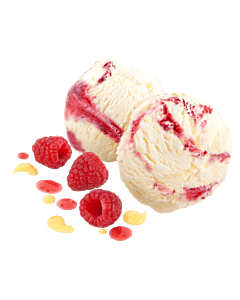 Devon Ice Cream Co. White Chocolate & Raspberry Ice Cream