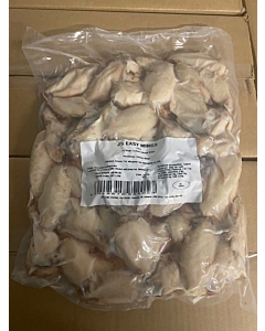 J's Frozen Plain Steam Cooked Chicken Wings