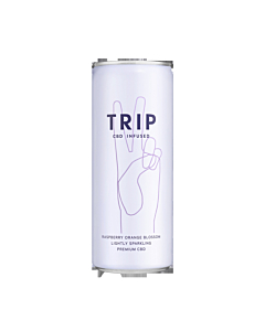 Trip Drinks CBD Infused Raspberry Orange Blossom