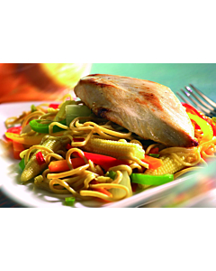 Crown Foods Roast Skinless Chicken Breast Fillet Cooked 50g