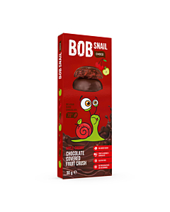 Bob Snail Apple-Cherry Crush in Dark Chocolate