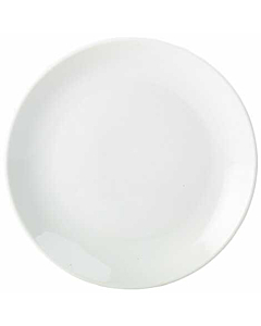 Genware Porcelain Coupe Plate 22cm/8.5"