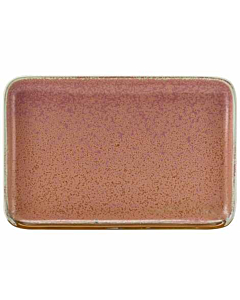Terra Porcelain Rose Rectangular Platter 30 x 20cm