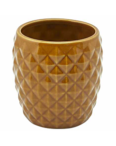 Genware Brown Pineapple Tiki Mug 40cl/14oz