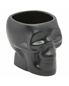 Genware Cast Iron Effect Skull Tiki Mug 40cl/14oz