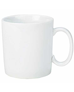 Genware Porcelain Straight Sided Mug 28cl/10oz
