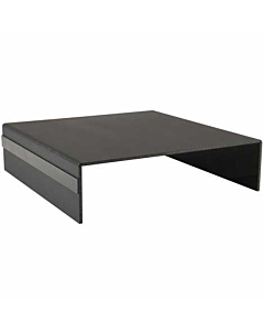 Genware Black Acrylic Buffet Riser 30 x 8cm