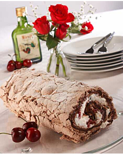 Menuserve Frozen Gluten Free Blackforest Roulade