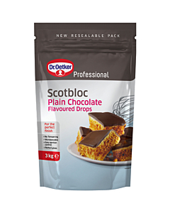 Dr. Oetker Scotbloc Plain Chocolate Drops