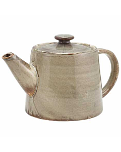 Terra Porcelain Grey Teapot 50cl/17.6oz