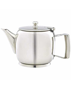 GenWare Stainless Steel Premier Teapot 60cl/20oz