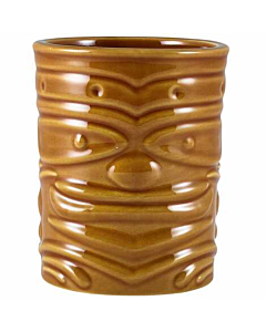 Genware Brown Tiki Mug 36cl/12.75oz
