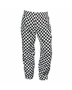 Large Check Black & White Baggies XS Size