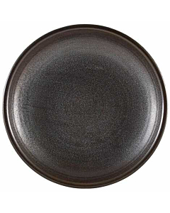 Terra Porcelain Black Deep Coupe Plate 21cm