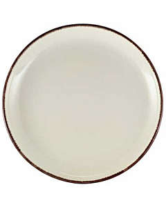 Terra Stoneware Sereno Brown Coupe Plate 24cm