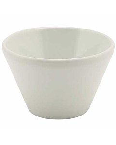 White Melamine Conical Buffet Bowl 8.5cm
