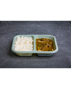 Simply Frozen Afro Caribbean Curry Mutton, Rice & Peas