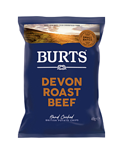 Burts Gluten Free Devon Roast Beef Crisps