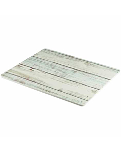 White Wash Wood Effect Melamine Platter GN 1/2