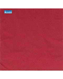 Swantex 2 Ply Burgundy Napkins 33cm