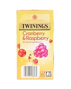 Twinings Cranberry & Raspberry Enveloped Tea Bags