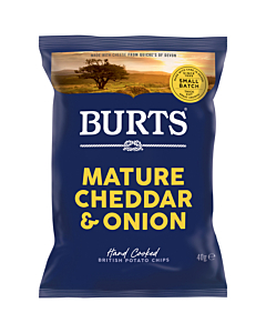 Burts Gluten Free Cheddar Cheese & Onion Crisps