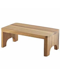 Acacia Wood GN Buffet Riser GN 1/3 12cm (H)