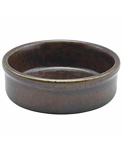 Terra Porcelain Black Tapas Dish 10cm