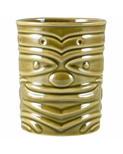 Genware Green Tiki Mug 36cl/12.75oz