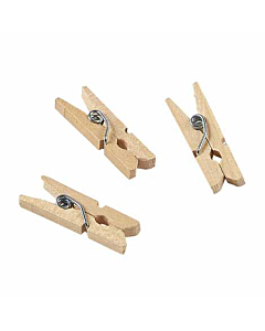 Miniature Wooden Pegs 2.5cm/1"  (1000pcs)