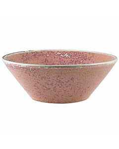 Terra Porcelain Rose Conical Bowl 16cm